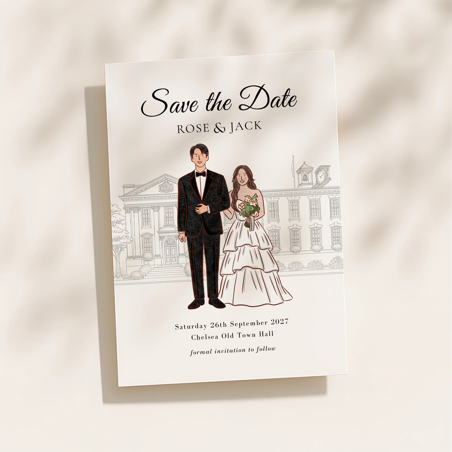 Custom Save the Date